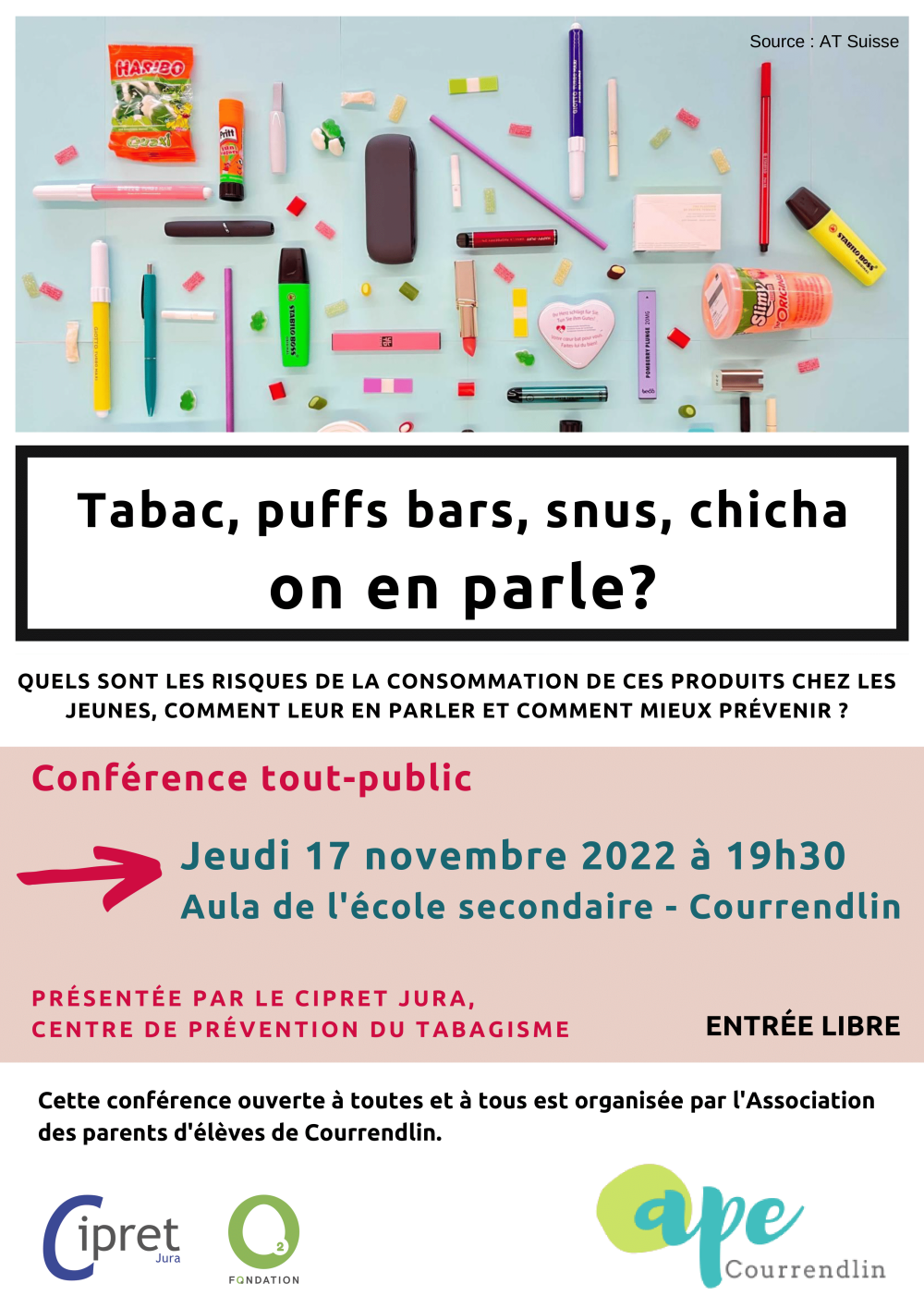 Conférence tout public - 17.11.2022